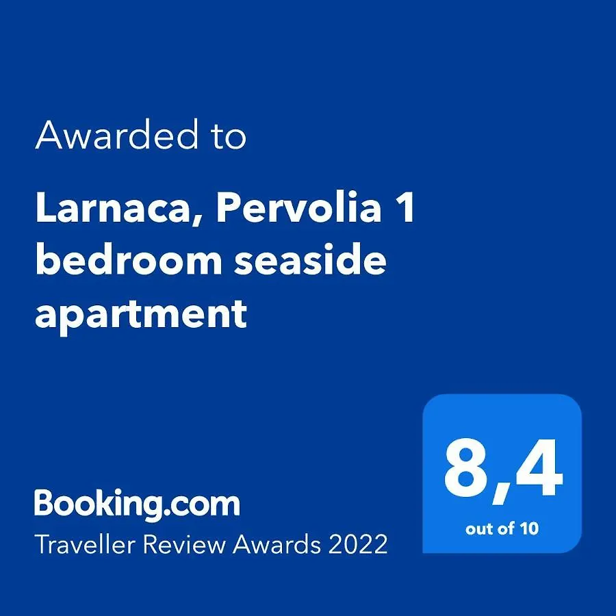 Larnaca, Pervolia 1 Bedroom Seaside Apartment Perivolia